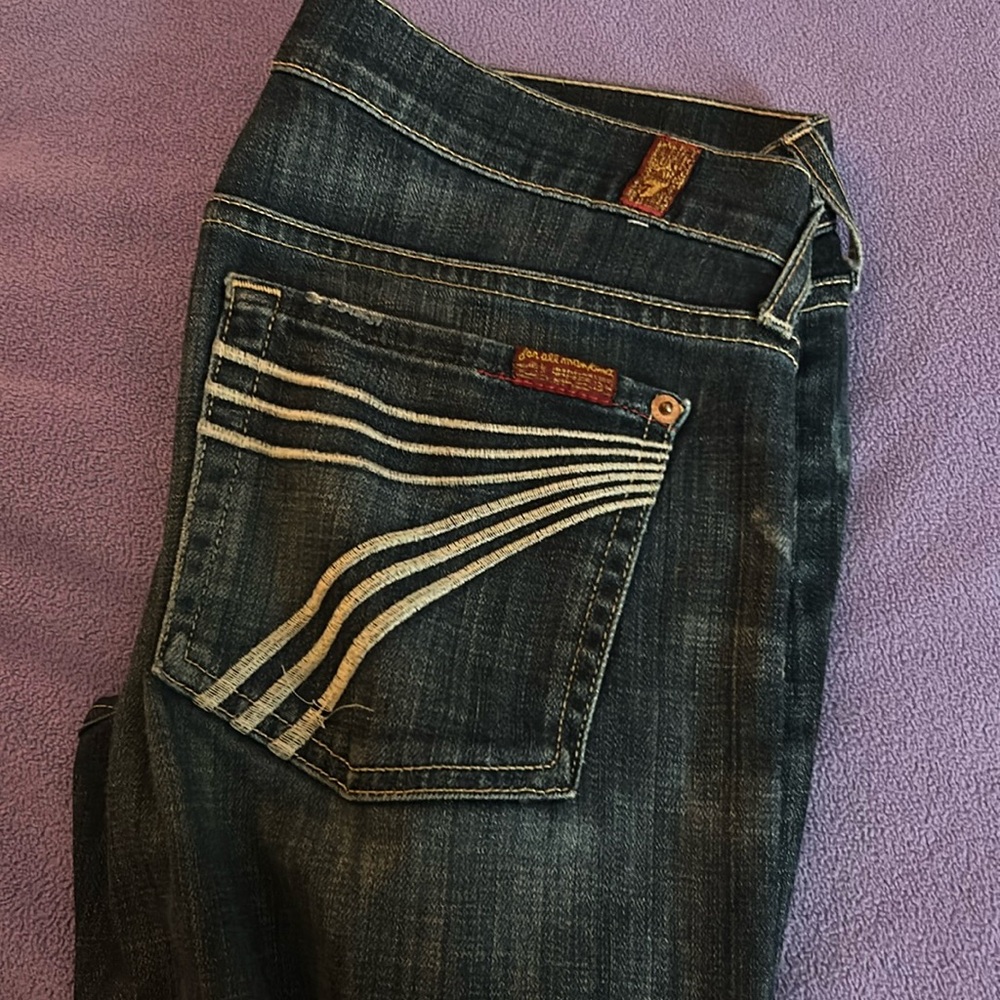 7 FOR ALL MANKIND women’s vintage dojo bootcut trouser jeans